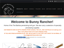 Tablet Screenshot of bunnyrancher.com